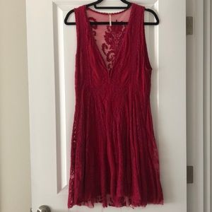 Raspberry Red Dress